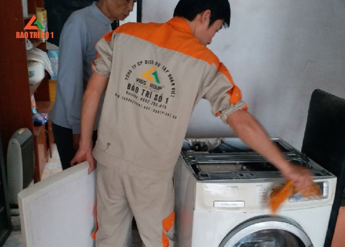 Giá sửa máy giặt tại quận Long Biên