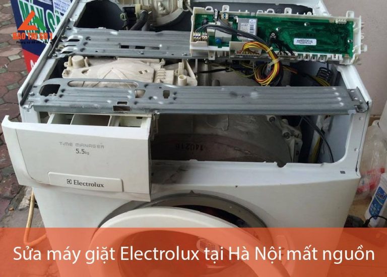 Dịch vụ sửa máy giặt Electrolux bị mất nguồn